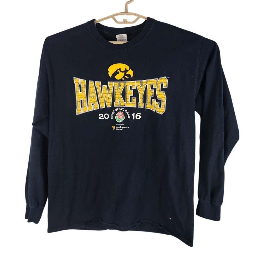 Iowa Hawkeyes 2016 Rose Bowl Long Sleeve Men's Large